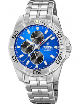 Festina F20445/4 Športové Mens Watch 43mm 10ATM