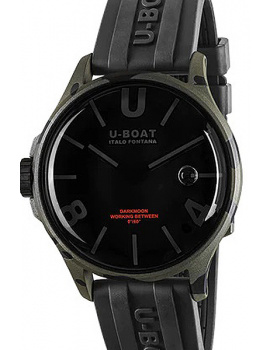 U-Boat 9552 Darkmoon Grey Camouflage Mens Watch 40mm 5ATM