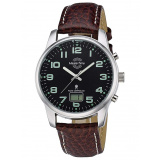 Master Time MTGA-10426-22L Radio Controlled Basic Series Men's 41mm 3ATM