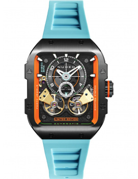 Nubeo NB-6077-0C Mens Watch Maven Automatic Limited 44mm 5ATM