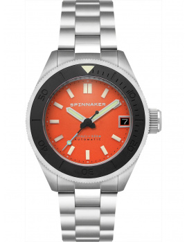 Spinnaker SP-5098-99 Mens Watch Piccard Automatic 45mm 55ATM