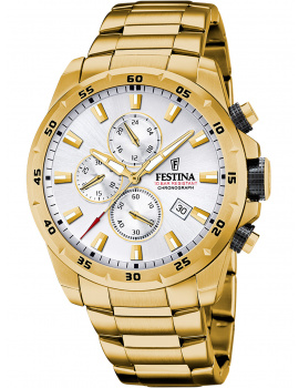 Festina F20541/1 Športové Chronograph Mens Watch 45mm 10ATM