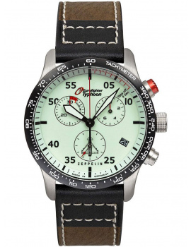 Zeppelin 7298-5 Eurofighter Typhoon quartz Mens Watch 43mm 10ATM