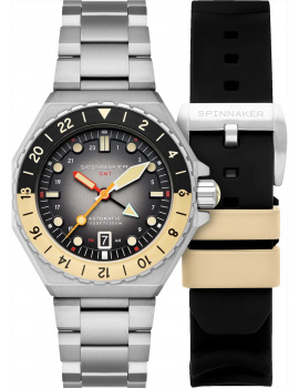 Spinnaker SP-5119-88 Mens Watch Dumas GMT Automatic 43mm 30ATM