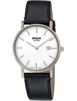 Boccia 3637-02 Men`s Watch Titanium 37mm 5ATM