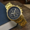 Louis XVI LXVI1094 Palais Royale Arabic Chronograph Mens Watch 43mm 10ATM