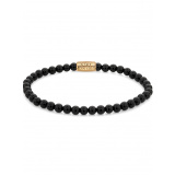 Rebel & Ružové Bracelet Black Velvet RR-40108-G-XS ladies