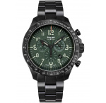 Traser H3 109464 P67 Officer chrono green steel 46mm 10ATM