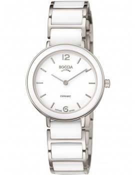 Boccia 3311-01 ladies watch keramika titanium 32mm 5ATM