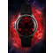 U-Boat 9305 Darkmoon SS Red Glass Mens Watch 40mm 5ATM