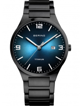 Bering 15240-727 men`s Titanium Mens Watch 40mm 5ATM