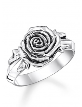 Thomas Sabo TR2487-637-21-54 Ring midnight ružové strieborné Dámske