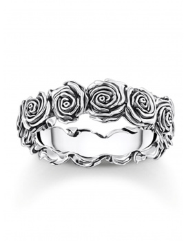 Thomas Sabo TR2488-637-21-58 Silberner Ring s Rosen Dámske