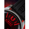 U-Boat 9305 Darkmoon SS Red Glass Mens Watch 40mm 5ATM