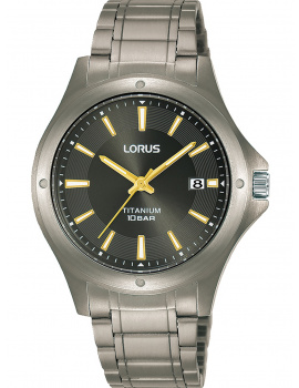 Lorus RG867CX9 titanium men`s 37mm 10ATM