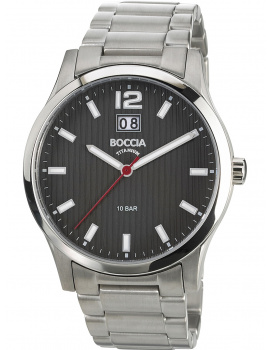 Boccia 3580-02 men`s watch titanium 42mm 10ATM