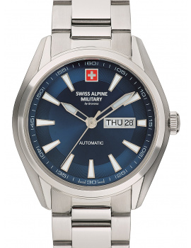 Swiss Alpine Military 7090.2135 Automatic Mens Watch 43mm 10ATM