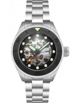 Spinnaker SP-5135-11 Mens Watch Piccard Skeleton Automatic 45mm 55ATM