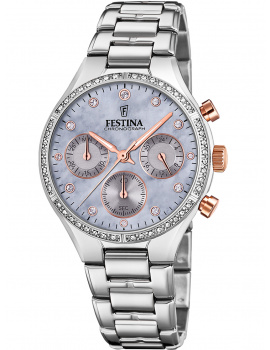 Festina F20401/3 Boyfriend Chronograph Ladies Watch 36mm 5ATM