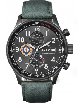 AVI-8 AV-4011-0D Hawker Hurricane Chronograph 42mm 5ATM