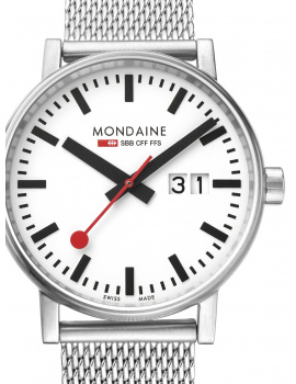 Mondaine MSE.40210.SM evo2 40mm 3 ATM