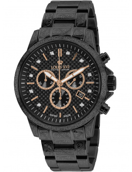 Louis XVI LXVI894 Palais Royale Chronograph mens watch 43mm 5ATM