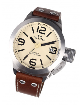 TW Steel CS11 Canteen Leather 45mm 10 ATM