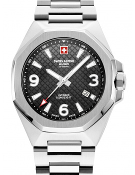 Swiss Alpine Military 7005.1137 Typhoon Mens Watch 42mm 10ATM