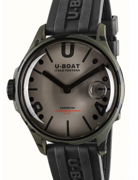 U-Boat 9551 Darkmoon Grey Camouflage Mens Watch 40mm 5ATM