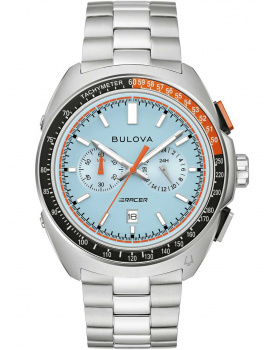 Bulova 98B432 Mens Watch Racer Chronograph 42mm 10ATM