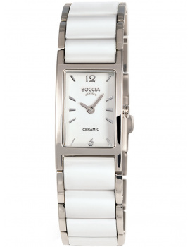 Boccia 3201-01 ladies watch keramika titanium 19mm 5ATM