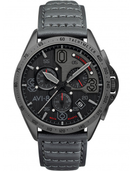 AVI-8 AV-4077-03 P-51 Mustang Chronograph 43mm 5ATM